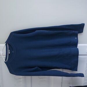 Stio Turpin Fleece Crew - Midnight Hour Blue Pullover Long Sleeve Outdoor Active